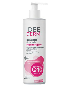 Idee Derm Balsam do ciała regenerujący witaminowy do każdego rodzaju skóry, 400 ml