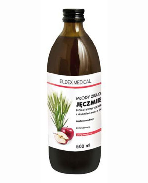 Młody zielony jęczmień, 500 ml, cena, opinie, właściwości