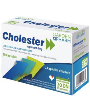 Garden Pharm Cholester, kapsułki, 30 sztuk