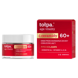 Tołpa Age Vitality krem do twarzy przeciwzmarszczkowy, odbudowujący 60+, 50 ml