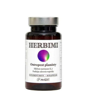 Herbapol Ostropest Plamisty Herbimi, 60 kapsułek
