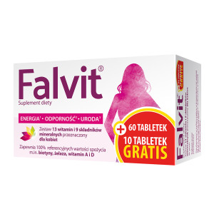 Falvit, tabletki, 70 sztuk