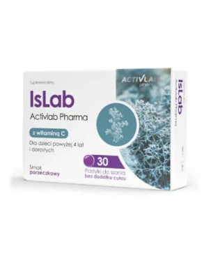 ActivLab Pharma IsLAB smak porzeczka, tabletki, 30 sztuk