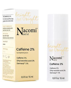 Nacomi Next Level Serum rozświetlające pod oczy Caffeine 2 %, 15 ml