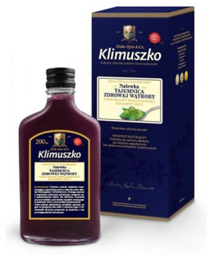 Zioła Ojca Klimuszko Nalewka wspierająca prawidłową pracę wątroby, 200 ml