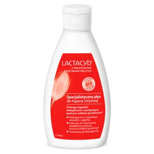 LACTACYD Specjalistyczny płyn do higieny intymnej o właściwościach przeciwgrzybiczych, 200 ml