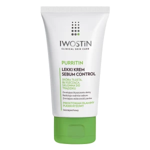 Iwostin Purritin, lekki Krem Sebum Control, 60 ml