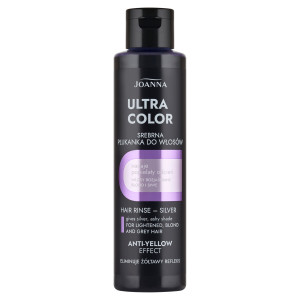 Joanna Ultra Color, Srebrna Płukanka do włosów, 150 ml