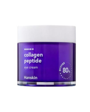 HANSKIN Collagen Peptide, krem do twarzy i pod oczy z peptydami kolagenowymi, 80 ml