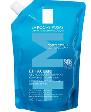 La Roche-Posay, Effaclar żel oczyszczający Refill, 400 ml