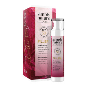 Clochee Simply Nature Filler SPF 50 na dzień, 50 ml