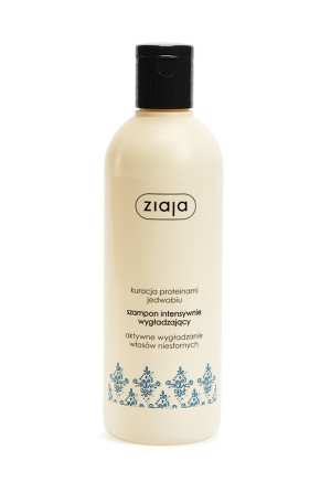 Ziaja Kuracja proteinami jedwabiu Szampon intensywnie wygładzający, 300 ml
