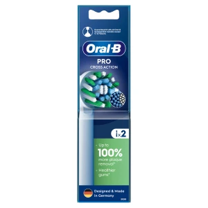 Oral-B Pro Cross Action Końcówki do szczoteczek elektrycznych, 2 sztuki