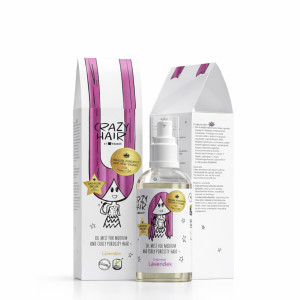Hiskin, Crazy Hair, wcierka do skóry, stymulująca porost lawendowa, 100 ml