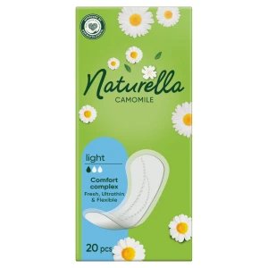 Naturella Camomile Light, Wkładki higieniczne, 20 sztuk