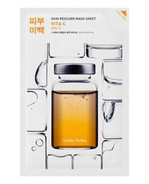 HOLIKA HOLIKA Skin Rescue Mask Sheet Vita maseczka na bawełnianej płachcie - 1 szt.