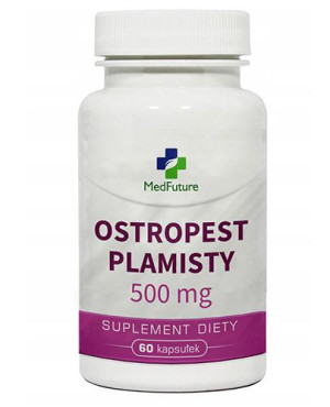 MedFuture Ostropest Plamisty 500 mg, 60 kaps. cena, opienie, skład
