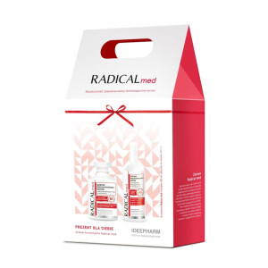 Ideepharm, Zestaw Radical med, szampon, 300 ml + odżywka, 200 ml