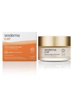 SESDERMA C-VIT, nawilżający krem do twarzy, 50 ml