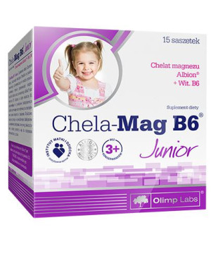 Olimp, Chela-Mag B6 Junior, proszek w saszetkach, 15 sztuk