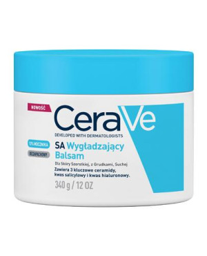 CeraVe SA, wygładzający balsam do skóry suchej, 340 g