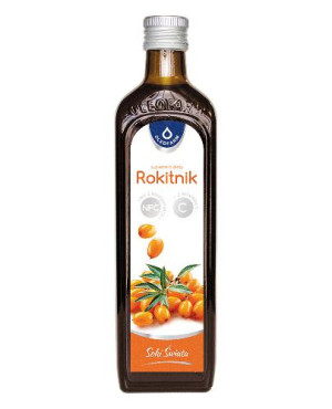 Oleofarm Sok rokitnik z witaminą C, 490 ml, cena, wskazania, opinie