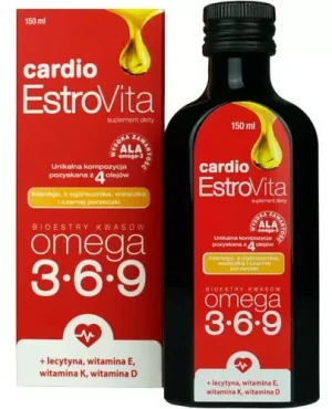 EstroVita Cardio Omega 3-6-9 płyn 150 ml
