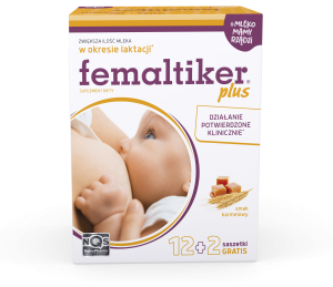 Femaltiker plus smak karmelowy, saszetki, 14 sztuk