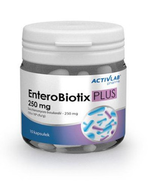 Activlab Pharma EnteroBiotix Plus 250 mg, kapsułki, 10 sztuk