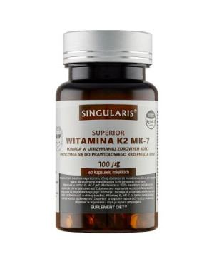 SINGULARIS SUPERIOR WITAMINA K2 MK-7 - 60 kaps.