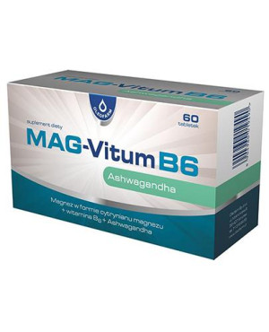 MAG-Vitum B6 Ashwagandha, 60 tabletek