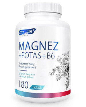 SFD Magnez + Potas + B6, tabletki, 180 sztuk