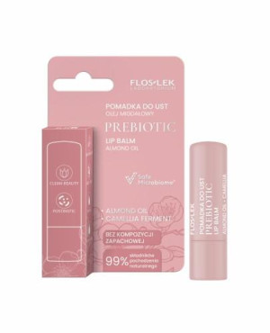 Floslek Pomadka do ust prebiotyczna olej migdałowy, 4 g
