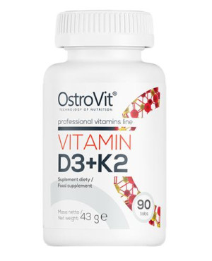 OstroVit Vitamin D3 + K2 - 90 tabletek