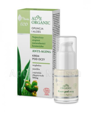 Ava Laboratorium ALOE ORGANIC ANTI-AGING Krem pod oczy - 15 ml