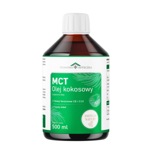 Domowa Apteczka, MCT Olej Kokosowy Esencja Natury, 500 ml
