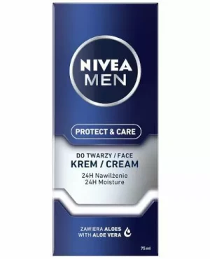 Nivea Men Protect & Care nawilżający krem do twarzy 75 ml