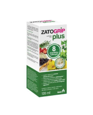 Zatogrip Plus, syrop, 120 ml