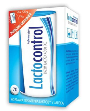 Lactocontrol, tabletki powlekane, 70 sztuk