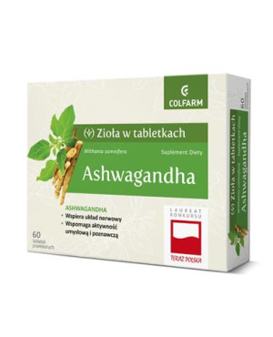 COLFARM Ashwagandha, 60 tabletek