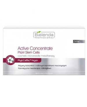 Bielenda Professional, Aktywny koncentrat z roślinnymi komórkami macierzystymi, 10 x 3 ml
