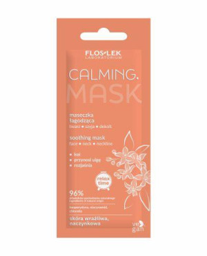 FLOSLEK CALMING Maseczka łagodząca twarz, szyja, dekolt, 6 ml