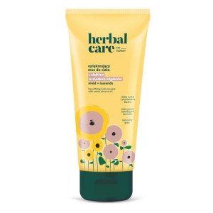 Herbal Care my honey Upiększający mus do ciała z olejkiem ze słodkich migdałów: miód + lawenda, 200 ml