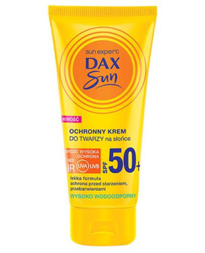 Dax Sun Ochronny Krem do twarzy na słońce SPF 50+, 50 ml