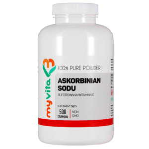 MyVita Askorbinian sodu buforowana witamina C proszek 500 g