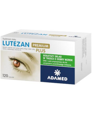 Lutezan Premium Plus, kapsułki, 120 sztuk