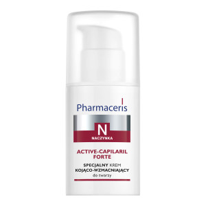 PHARMACERIS N ACTIV CAPILARIL Krem do twarzy kojąco-wzmacniajacy do twarzy, 30 ml