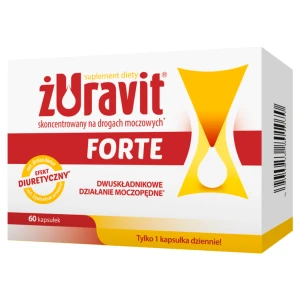 Żuravit Forte, kapsułki twarde, 60 sztuk