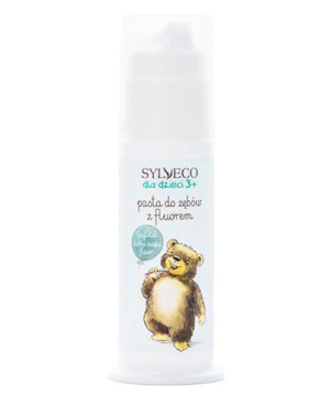 SYLVECO DLA DZIECI 3+, Pasta do zębów z fluorem, 75 ml