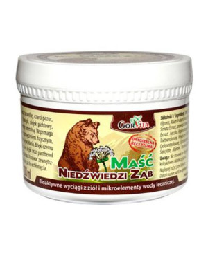 Gorvita Maść Niedźwiedzi Ząb, 200 ml - cena, opinie, wskazania